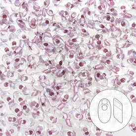 1101-7305-8.5GR - Bille de Verre Perle de Rocaille Magatama Long 4X7MM Miyuki Cristal Centre Orchidée Japon LMA-1523 1101-7305-8.5GR,Tissage,Perles de rocaille,Magatama longs,Bille,Perle de Rocaille,Verre,Verre,4X7MM,Long Magatama,Mauve,Cristal,Orchid Lined,Japon,8.5gr,montreal, quebec, canada, beads, wholesale