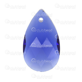 1102-5890-23 - Pendentif de Cristal Stellaris Gouttelette 14x22x7mm Cobalt 2pcs 1102-5890-23,Billes,Style européen,Perlé,Pendentif,Stellaris,Verre,Cristal,14x22x7mm,Goutte,Goutellette,Cobalt,Chine,2pcs,montreal, quebec, canada, beads, wholesale