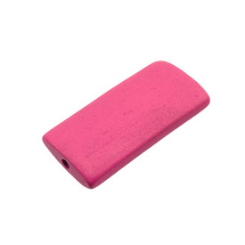 *DB-1110-8007-09 - Bille de Bois Rectangle Soufflé 19X40MM Fuchsia 10pcs *DB-1110-8007-09,Bille,Bois,Bois,19X40MM,Rectangle,Soufflé,Rose,Fuchsia,Chine,Dollar Bead,10pcs,montreal, quebec, canada, beads, wholesale