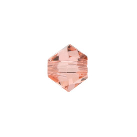1120-05191 - Swarovski Bead Xilion Bicone 5328 4MM Rose Peach 262 50pcs Austria 1120-05191,Beads,Swarovski,Bead,Glass,Imitation Glass Stone,4mm,Bicone,Bicone,Xilion,5328,5301,Pink,Rose Peach,262,montreal, quebec, canada, beads, wholesale