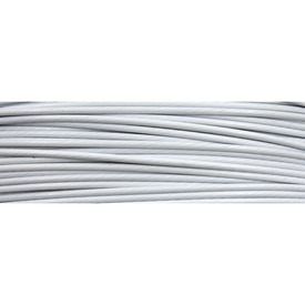 1603-0301-05 - Tiger Tail Fils 1mm Blanc Rouleau de 100m 1603-0301-05,Accessoires de finition,Colliers,Chockers de tigertail,Tiger Tail,Wire,1mm,Blanc,Rouleau de 100m,Chine,montreal, quebec, canada, beads, wholesale