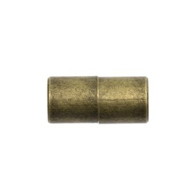 1702-0383-OXBR - Métal Fermoir Magnétique Laiton Antique 5X10MM 10pcs 1702-0383-OXBR,Accessoires de finition,Fermoirs,Magnétiques,Métal,Fermoir Magnétique,5X10MM,Jaune,Laiton Antique,10pcs,Chine,montreal, quebec, canada, beads, wholesale